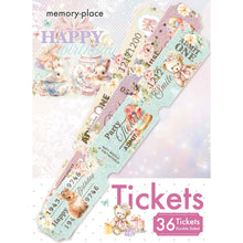 Cargar imagen en el visor de la galería, Memory Place Tickets Happy Birthday - 36/Pkg - Double-Sided. Each ticket approx. 2.1" x 0.9". Available at Embellish Away located in Bowmanville Ontario Canada.
