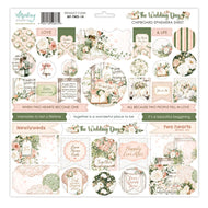 Mintay - 12X12 Chipboard Ephemera Sheet - The Wedding Day. Available at Embellish Away in Bowmanville Ontario Canada.