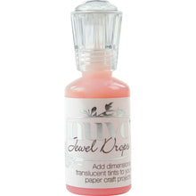 Load image into Gallery viewer, Nuvo-Jewel Drops. Add dimensional translucent tints to your paper craft projects! This package contains 30ml/1oz of jewel drops. Comes in a variety of colors. Each sold separately. Available at Embellish Away located in Bowmanville Ontario Canada. Rosewater
