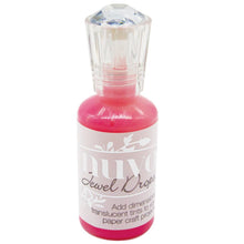 Load image into Gallery viewer, Nuvo-Jewel Drops. Add dimensional translucent tints to your paper craft projects! This package contains 30ml/1oz of jewel drops. Comes in a variety of colors. Each sold separately. Available at Embellish Away located in Bowmanville Ontario Canada. Watermelon Wonder
