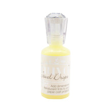 Load image into Gallery viewer, Nuvo-Jewel Drops. Add dimensional translucent tints to your paper craft projects! This package contains 30ml/1oz of jewel drops. Comes in a variety of colors. Each sold separately. Available at Embellish Away located in Bowmanville Ontario Canada. Yellow Iris
