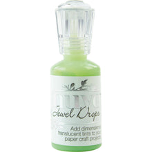 Load image into Gallery viewer, Nuvo-Jewel Drops. Add dimensional translucent tints to your paper craft projects! This package contains 30ml/1oz of jewel drops. Comes in a variety of colors. Each sold separately. Available at Embellish Away located in Bowmanville Ontario Canada. Key Lime
