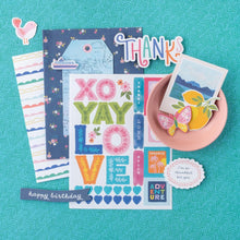 將圖片載入圖庫檢視器 Paige Evans - Card Making Kit - Makes 20 - Adventurous. Send your congratulations, condolences, well wishes and more. Each card features a beautiful, colorful design and can be customized with glitter, stickers, washi tape, stamps and so much more. Available at Embellish Away located in Bowmanville Ontario Canada.
