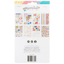 गैलरी व्यूवर में इमेज लोड करें, Paige Evans - Sticker Book - Adventurous - 8 Sheets. Finish off your projects with bright and beautiful stickers! This special sticker book includes 340 embellishments in a wide variety of colors, finishes, and styles, some with gold foil accents. Available at Embellish Away located in Bowmanville Ontario Canada.

