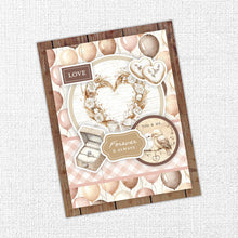 Load image into Gallery viewer, Paper Rose - 6X6 Paper Collection - Heart &amp; Home Memories. 18 double-sided patterned papers. Available at Embellish Away located in Bowmanville Ontario Canada. Example by brand ambassador.
