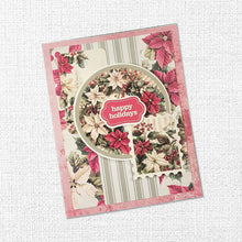 Load image into Gallery viewer, Paper Rose - 6X8 Quick Cards Die Cuts - Christmas Holly. Available at Embellish Away located in Bowmanville Ontario Canada. Example by brand ambassador.
