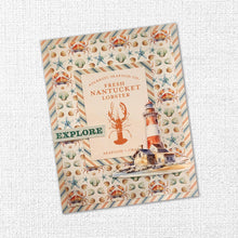 Load image into Gallery viewer, Paper Rose - 6X6 Paper Collection - Seaside Memories. 18 double-sided patterned papers. Available at Embellish Away located in Bowmanville Ontario Canada. Example by brand ambassador.
