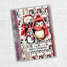 Charger l'image dans la galerie, Paper Rose Studio - 6x6 Paper Collection - Jolly Holidays. Traditional Christmas images such as nutcrackers, Santa, plaids, cozy homes, beautiful poinsettias, cardinals and jingling bells. Perfect for creating beautiful and festive holiday crafts. Available at Embellish Away located in Bowmanville Ontario Canada. Example by brand ambassador.

