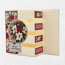 Load image into Gallery viewer, Paper Rose - 6X6 Paper Collection - Christmas Holly. 18 double-sided patterned papers. Available at Embellish Away located in Bowmanville Ontario Canada. Example by brand ambassador.

