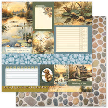 Charger l'image dans la galerie, Paper Rose 12X12 Patterned Paper - Single Sheets - Lakeside Memories - Select From Drop Down
