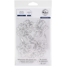 Charger l'image dans la galerie, Pinkfresh Studio Clear Stamp Set 4"X6" &amp; Stencils 4.25"X5.25" 5/Pkg - Be Strong. Available at Embellish Away located in Bowmanville Ontario Canada.
