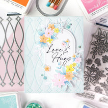 將圖片載入圖庫檢視器 Pinkfresh Studio Press Plate &amp; Die - Thinking Of You. Used with a Letterpress or a hot foil system. Embellish Away in Bowmanville Ontario Canada. Example by brand ambassador.
