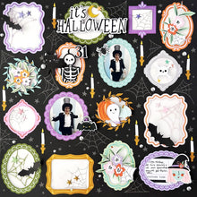 Load image into Gallery viewer, Pinkfresh Studios - Paige Evans - Rub-Ons - BooVille. Available at Embellish Away located in Bowmanville Ontario Canada. Example by Paige Evans.
