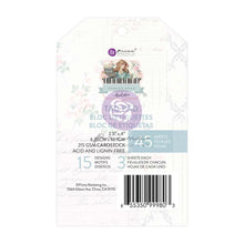 Load image into Gallery viewer, Prima Marketing - Tag Pad 2.5"X4" - 45/Pkg - French Blue By Frank Garcia. Need some quick tags for your projects? Look no further! Available at Embellish Away located in Bowmanville Ontario Canada.
