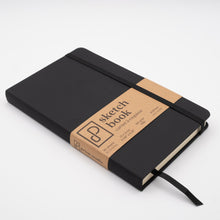 Charger l'image dans la galerie, Prism - Sketch Book - 13cm x 21cm - Tuxedo Black. Crafted for versatility-80 sheets acid-free, 94lb paper. At Embellish Away in Bowmanville Ontario Canada
