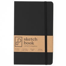 Charger l'image dans la galerie, Prism - Sketch Book - 13cm x 21cm - Tuxedo Black. Crafted for versatility-80 sheets acid-free, 94lb paper. At Embellish Away in Bowmanville Ontario Canada
