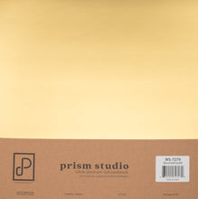 Charger l'image dans la galerie, Prism Studio - 12X12 Whole Spectrum Foil Cardstock Pack - Brushed Gold (15 Sheets). Available at Embellish Away located in Bowmanville Ontario Canada.
