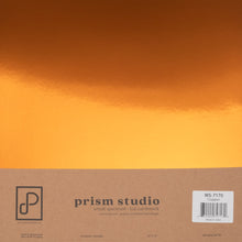 Load image into Gallery viewer, Prism Studio - 12X12 - Whole Spectrum Foil Cardstock Pack-Copper. Acid &amp; lignin free 12" x 12" 92.3lb (250 gsm) backing Gleaming, lustrous shine! Available at Embellish Away located in Bowmanville Ontario Canada.
