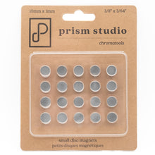 Charger l'image dans la galerie, Prism Studio - Disc Magnets - Small (20pc). Each measuring 10mm x 1mm (3/8" x 3/64"). Available at Embellish Away located in Bowmanville Ontario Canada.
