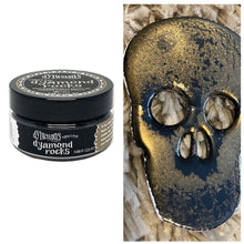 Charger l'image dans la galerie, Ranger - Dylusions Dyamond Rocks Embossing Powder - Tiger's Eye. Ultra thick embossing powder. .88 oz (25gr) At Embellish Away in Bowmanville Ontario Canada. Example by brand ambassador.
