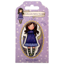 Load image into Gallery viewer, Santoro's Gorjuss - Rubber Stamp - Nr. 519 - Twilight. Studio Light clear stamps are made of polymer, which makes them soft, textured and easy to handle. By sticking them on a stamping block or stamping platform, they are immediately ready for use. Available at Embellish Away located in Bowmanville Ontario Canada.
