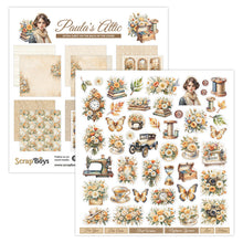 Charger l'image dans la galerie, ScrapBoys - 12X12 Paper Pad - Paula's Attic. 12 sheets with bonus on the back of the cover - 250 gsm. Available at Embellish Away located in Bowmanville Ontario Canada.
