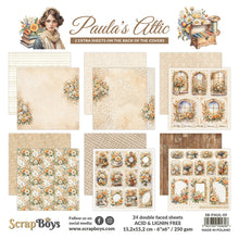 Charger l'image dans la galerie, ScrapBoys - 6X6 Paper Pad - Paula's Attic. Available at Embellish Away located in Bowmanville Ontario Canada.
