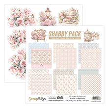 Charger l'image dans la galerie, ScrapBoys - 8X8 Paper Pad - Shabby Pack. Available at Embellish Away located in Bowmanville Ontario Canada.

