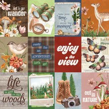 Load image into Gallery viewer, Simple Stories - 12X12 Patterned Paper - Simple Vintage Woodlands - 3x4 Elements. Available at Embellish Away located in Bowmanville Ontario Canada.

