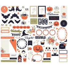 將圖片載入圖庫檢視器 Simple Stories - Bits &amp; Pieces - Frightful Fun. 89 Die Cut Cardstock Pieces. Available at Embellish Away in Bowmanville Ontario Canada.
