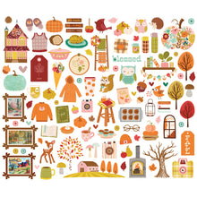 將圖片載入圖庫檢視器 Simple Stories - Bits &amp; Pieces - Pumpkins &amp; Plaid. 104 Die Cut Cardstock Pieces. Available at Embellish Away in Bowmanville Ontario Canada.
