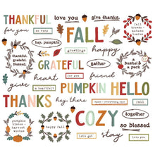 Charger l'image dans la galerie, Simple Stories - Bits &amp; Pieces - Sentiment - Cider &amp; Donuts. Die-cuts are a great addition to scrapbook pages, greeting cards and more! The perfect embellishment for all your paper crafting needs! Available at Embellish Away located in Bowmanville Ontario Canada.
