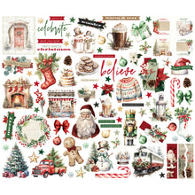 將圖片載入圖庫檢視器 Simple Stories - Bits &amp; Pieces - Simple Vintage Old-Fashioned Christmas. 92 Die Cut Pieces. Available at Embellish Away in Bowmanville Ontario Canada.
