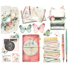 Load image into Gallery viewer, Simple Stories - Bits &amp; Pieces Die-Cuts - 14/Pkg - Big - Simple Vintage Love Story. Die-cuts are a great addition to scrapbook pages, greeting cards and more! This package contains 14 extra-large die-cut cardstock pieces. Available at Embellish Away located in Bowmanville Ontario Canada.
