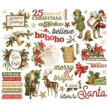 Load image into Gallery viewer, Simple Stories - Bits &amp; Pieces Die-Cuts - Icons - Simple Vintage Yuletide. Die-cuts are a great addition to scrapbook pages, greeting cards and more! This package contains Bits &amp; Pieces 41 Die Cut Cardstock Pieces. Available at Embellish Away located in Bowmanville Ontario Canada.
