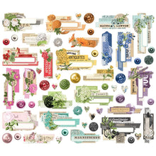 Load image into Gallery viewer, Simple Stories - Bits &amp; Pieces Die-Cuts - 60/Pkg - Simple Vintage Essentials Color Palette. Die-cuts are a great addition to scrapbook pages, greeting cards and more! The perfect embellishment for all your paper crafting needs! Available at Embellish Away located in Bowmanville Ontario Canada.
