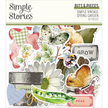 Charger l'image dans la galerie, Simple Stories - Bits &amp; Pieces Die-Cuts - 47/Pkg - Simple Vintage Spring Garden. Die-cuts are a great addition to scrapbook pages, greeting cards and more! The perfect embellishment for all your paper crafting needs! Available at Embellish Away located in Bowmanville Ontario Canada.
