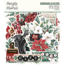 Charger l'image dans la galerie, Simple Stories - Chipboard Clusters - Simple Vintage 'Tis The Season. While you need the perfect paper to start your project, you also need the perfect embellishment to finish your project! Available at Embellish Away located in Bowmanville Ontario Canada.
