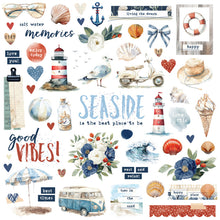 將圖片載入圖庫檢視器 Simple Stories - Chipboard Pieces - Simple Vintage Sand &amp; Sea. Available at Embellish Away located in Bowmanville Ontario Canada.
