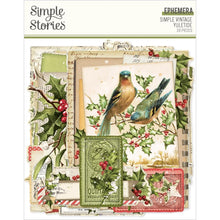 गैलरी व्यूवर में इमेज लोड करें, Simple Stories - Ephemera - Simple Vintage Yuletide. Die-cuts are a great addition to scrapbook pages, greeting cards and more! The perfect embellishment for all your paper crafting needs! This package contains 20 Large Die Cut Cardstock Pieces. Available at Embellish Away located in Bowmanville Ontario Canada.
