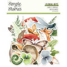 將圖片載入圖庫檢視器 Simple Stories - Floral Bits &amp; Pieces - Simple Vintage Woodlands. Available at Embellish Away located in Bowmanville Ontario Canada.
