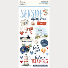 將圖片載入圖庫檢視器 Simple Stories - Foam Stickers - Simple Vintage Sand &amp; Sea. 45 Foam Stickers. Available at Embellish Away in Bowmanville Ontario Canada.
