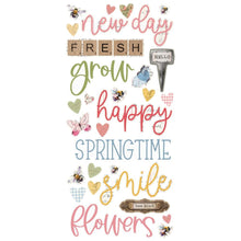Load image into Gallery viewer, Simple Stories - Foam Stickers - 50/Pkg - Spring Garden. If you want to add a bit of dimension to your projects these foam stickers will do the job. This package is sure to add the finishing touches to your projects. Available at Embellish Away located in Bowmanville Ontario Canada.
