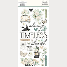 Cargar imagen en el visor de la galería, Simple Stories - Foam Stickers - Simple Vintage Timeless Harmony. 59 Foam Stickers. Available at Embellish Away in Bowmanville Ontario Canada.
