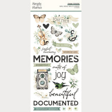 Cargar imagen en el visor de la galería, Simple Stories - Foam Stickers - Simple Vintage Timeless Harmony. 59 Foam Stickers. Available at Embellish Away in Bowmanville Ontario Canada.
