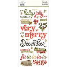Load image into Gallery viewer, Simple Stories - Foam Stickers - 48/Pkg - Simple Vintage Yuletide. If you want to add a bit of dimension to your projects these foam stickers will do the job. This package is sure to add the finishing touches to your projects. Available at Embellish Away located in Bowmanville Ontario Canada.
