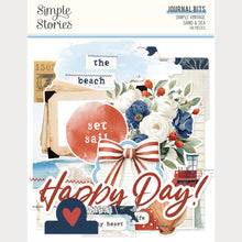 將圖片載入圖庫檢視器 Simple Stories - Journal Bits &amp; Pieces - Simple Vintage Sand &amp; Sea. 68 Die Cut Cardstock Pieces. Available at Embellish Away in Bowmanville Ontario Canada.
