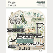 Cargar imagen en el visor de la galería, Simple Stories Journal Bits &amp; Pieces - Simple Vintage Timeless Harmony. 90 Die Cut Cardstock Pieces. Available at Embellish Away in Bowmanville Ontario Canada.
