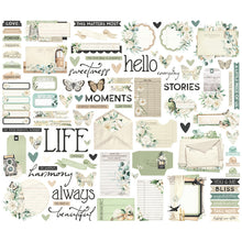 Cargar imagen en el visor de la galería, Simple Stories Journal Bits &amp; Pieces - Simple Vintage Timeless Harmony. 90 Die Cut Cardstock Pieces. Available at Embellish Away in Bowmanville Ontario Canada.
