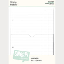 Charger l'image dans la galerie, Simple Stories - SNAP! Pocket Binder Inserts - 6" x 8". 6x8 Pocket Binder Inserts- 3 Pocket Designs. Available at Embellish Away in Bowmanville Ontario Canada.
